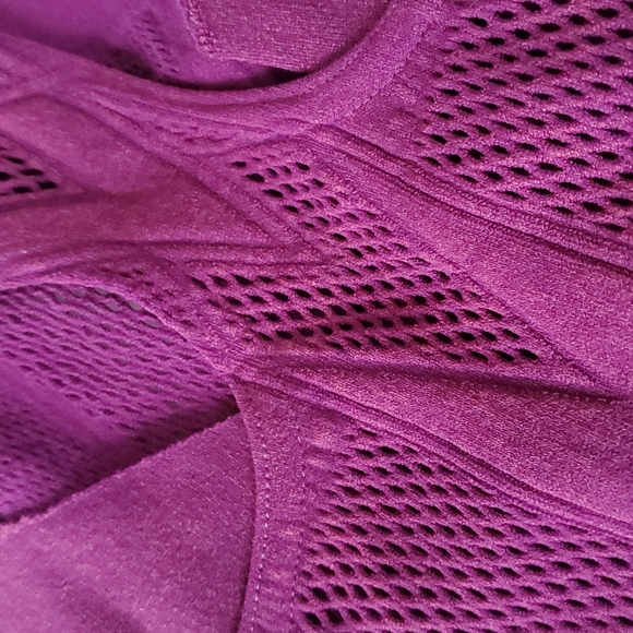 Free People Running Through My Mind Sports Bra Acai - Picture 7 of 11